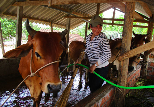 quang ngai nong dan doi doi nho von agribank