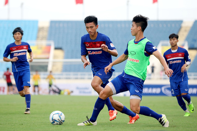 u22 viet nam ngoi sao k league thu thach truoc sea games