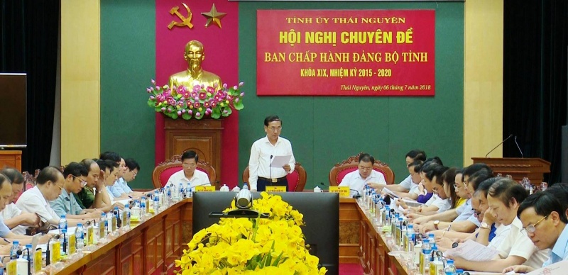 hoi nghi chuyen de ban chap hanh dang bo tinh thai nguyen khoa xix nhiem ky 2015 2020