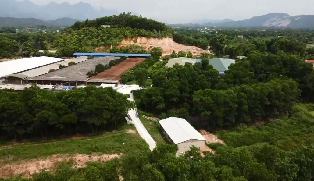 Trang trại chăn nuôi gây ô nhiễm môi trường tại xã Minh Đức - đã ps HTTH 8.7