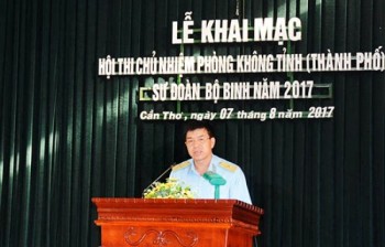 Khai mạc Hội thi Chủ nhiệm Phòng không tỉnh, thành phố, sư đoàn bộ binh