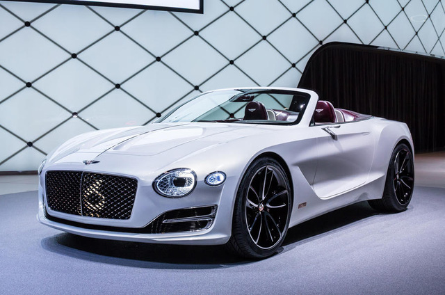 bentley san xuat xe the thao chay dien