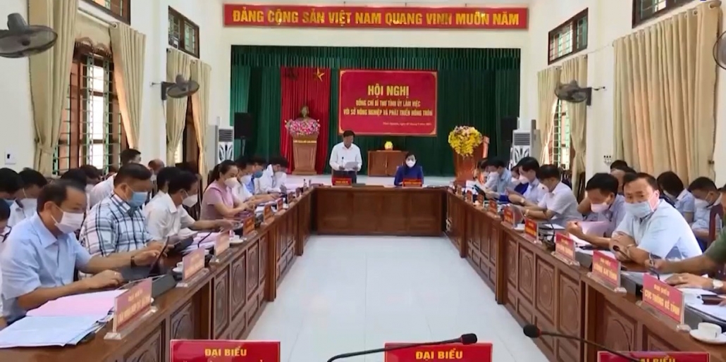 Đồng chí Bí thư Tỉnh ủy làm việc với Sở Nông nghiệp và Phát triển Nông thôn - đã psts 7.9 Đồng chí Bí thư Tỉnh ủy làm việc với Sở Nông nghiệp và Phát triển Nông thôn - đã psts 7.9