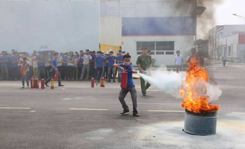 huan luyen nghiep vu pccc tai cac don vi doanh nghiep