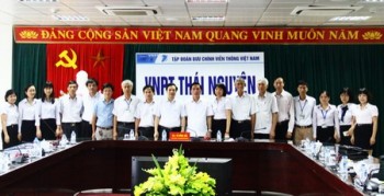 Lãnh đạo UBND tỉnh làm việc với Viễn thông Thái Nguyên