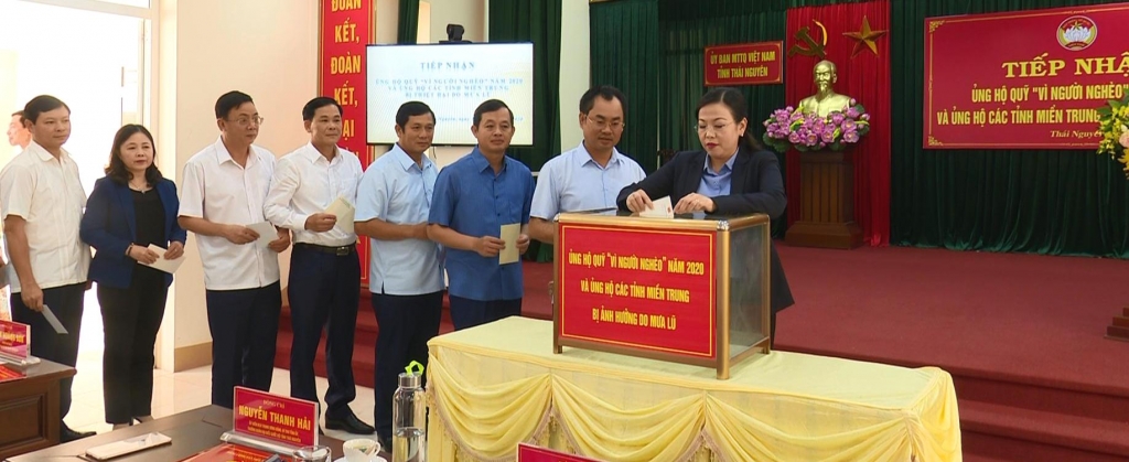 Phát động Quỹ Vì người nghèo năm 2020 và ủng hộ các tỉnh miền Trung Phát động Quỹ Vì người nghèo năm 2020 và ủng hộ các tỉnh miền Trung