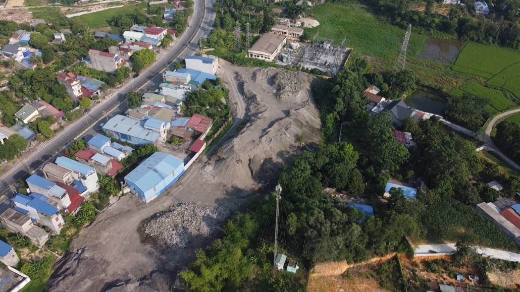 Bãi thải gây ô nhiễm môi trường