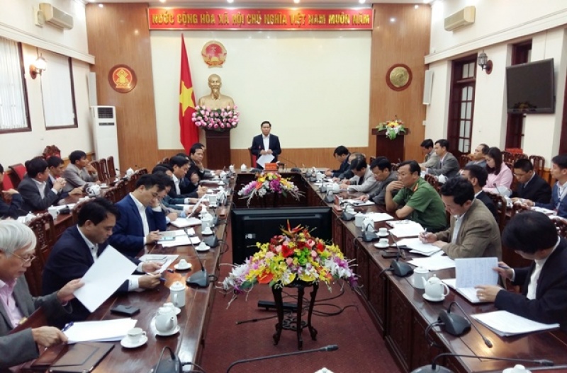 hop ban chi dao trien khai thuc hien du an dau tu xay dung ho nui coc