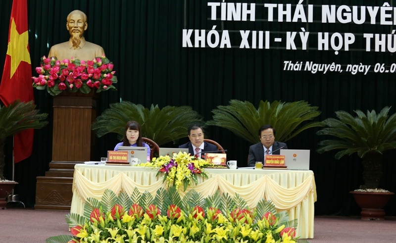 ngay lam viec thu nhat ky hop thu 3 hdnd tinh thai nguyen khoa xiii