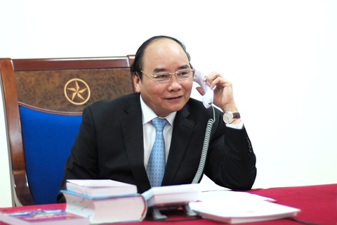 thu tuong nguyen xuan phuc dien dam voi tong thong dac cu hoa ky donald trump