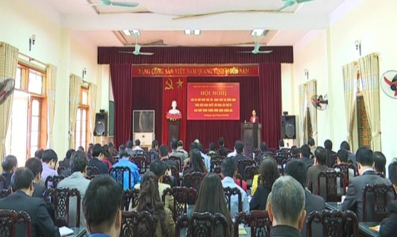 Quán triệt, triển khai thực hiện Nghị quyết Hội nghị Trung ương 4, khóa XII quan triet trien khai thuc hien nghi quyet hoi nghi trung uong 4 khoa xii