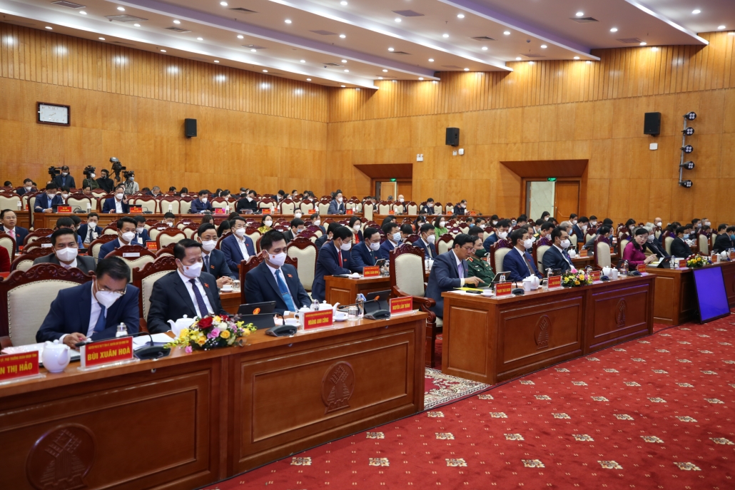 [Photo] Khai mạc Kỳ họp thứ tư, HĐND tỉnh Thái Nguyên khóa XIV, nhiệm kỳ 2021-2026