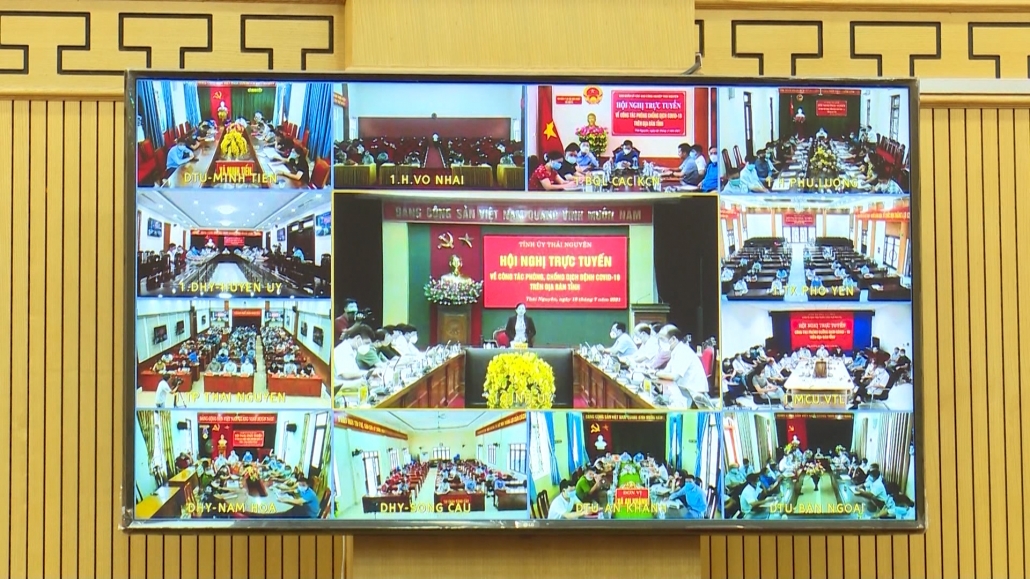 Hội nghị trực tuyến về công tác phòng, chống dịch bệnh Covid-19 Hội nghị trực tuyến về công tác phòng, chống dịch bệnh Covid-19