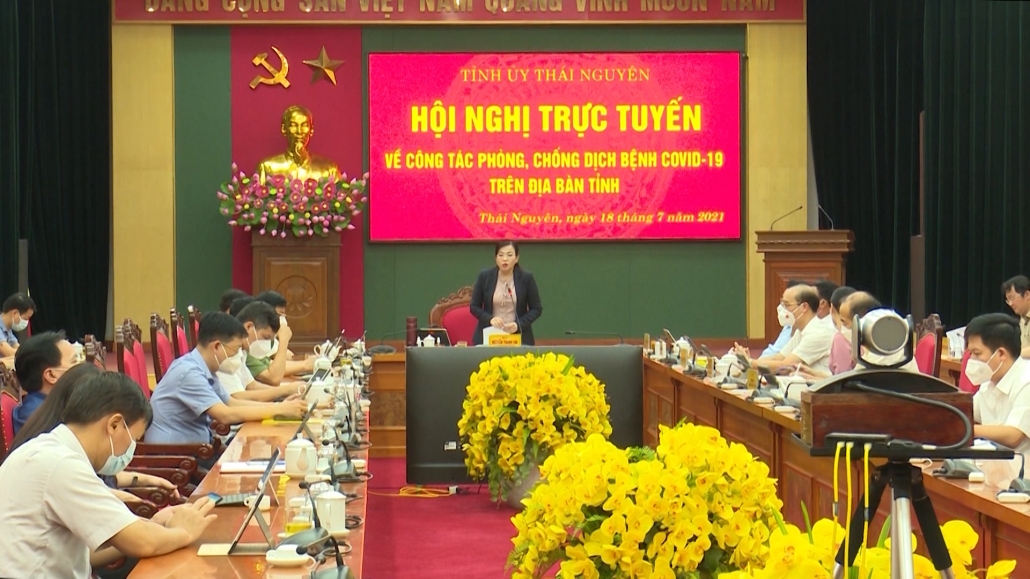 Hội nghị trực tuyến về công tác phòng, chống dịch bệnh Covid-19