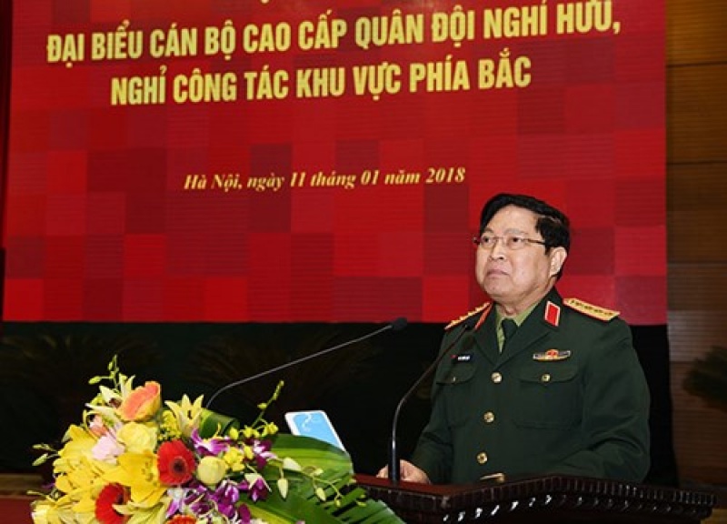 quan uy trung uong bo quoc phong gap mat can bo cao cap quan doi nghi huu nghi cong tac khu vuc phia bac