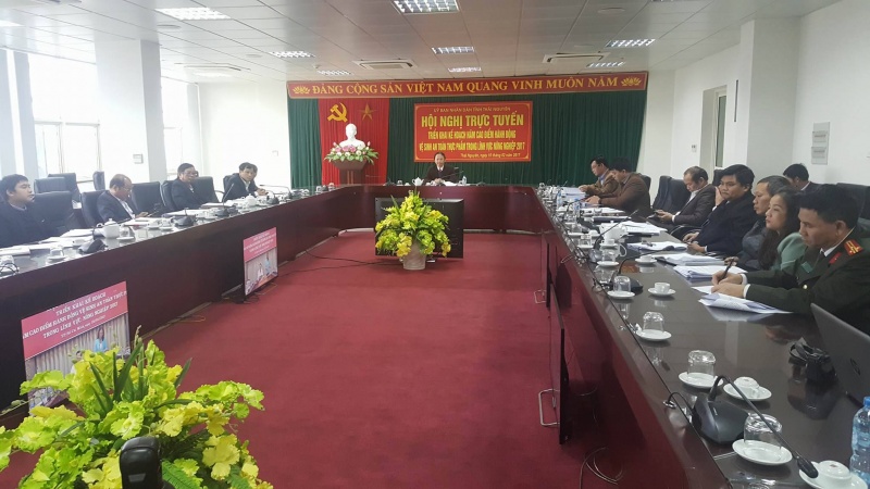 Hội nghị trực tuyến vệ sinh an toàn thực phẩm trong nông nghiệp hoi nghi truc tuyen ve sinh an toan thuc pham trong nong nghiep