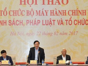 "Phải tái cấu trúc Bộ đa ngành một cách quyết liệt"