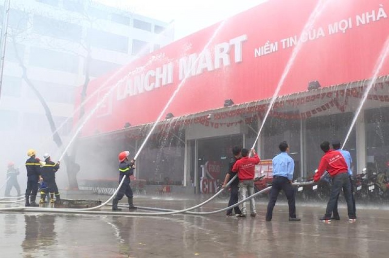 thuc tap phuong an chua chay tai sieu thi lan chi thanh pho thai nguyen