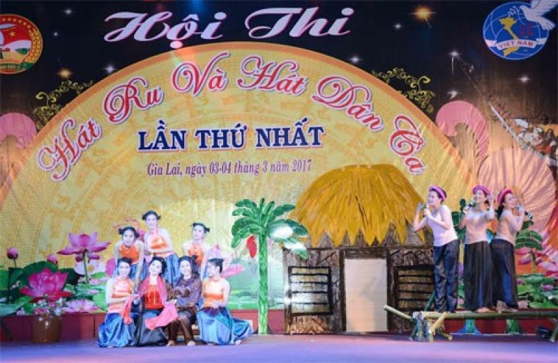 binh doan 15 to chuc hoi thi hat ru hat dan ca lan thu nhat