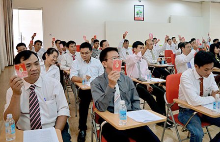 Đồng Nai: Chú trọng phát triển đảng trong các doanh nghiệp ngoài quốc doanh dong nai chu trong phat trien dang trong cac doanh nghiep ngoai quoc doanh