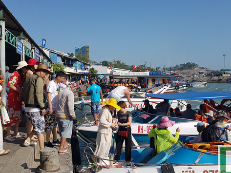 Khách Trung Quốc, Nga đến Nha Trang đều tăng trong tháng 1