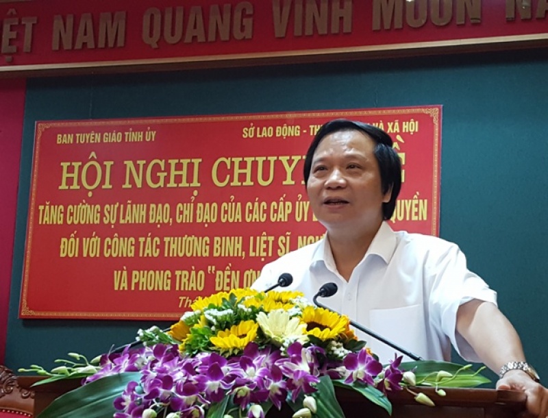 tang cuong su lanh dao chi dao doi voi cong tac thuong binh liet si