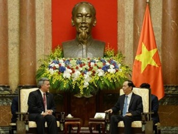 Chủ tịch nước Trần Đại Quang tiếp Thượng Nghị sỹ Hoa Kỳ Cory Gardner