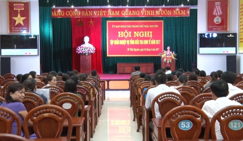 thanh pho thai nguyen tap huan tong dieu tra kinh te nam 2017 giai doan 2