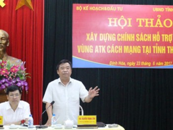 Hội thảo xây dựng chính sách xã ATK, vùng ATK cách mạng trên địa bàn tỉnh