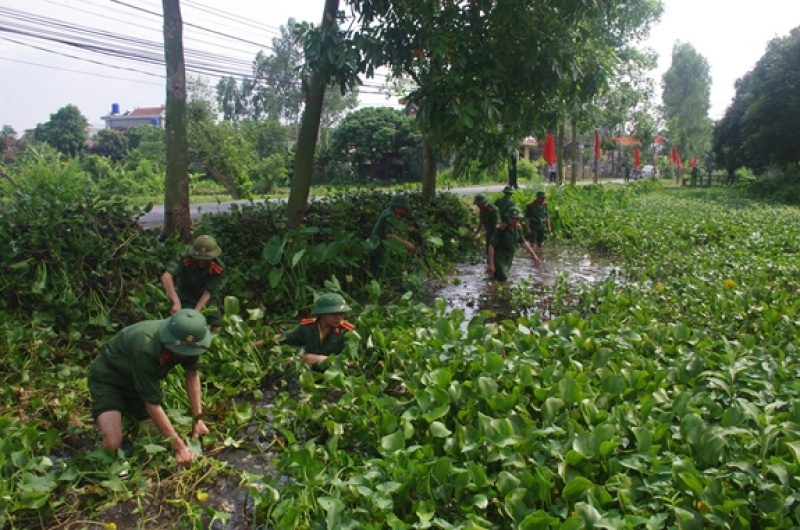 Chung tay vì môi trường xanh, sạch, đẹp