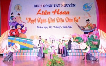 Quân đoàn 3 tổ chức Liên hoan “Ngọt ngào giai điệu dân ca” năm 2017