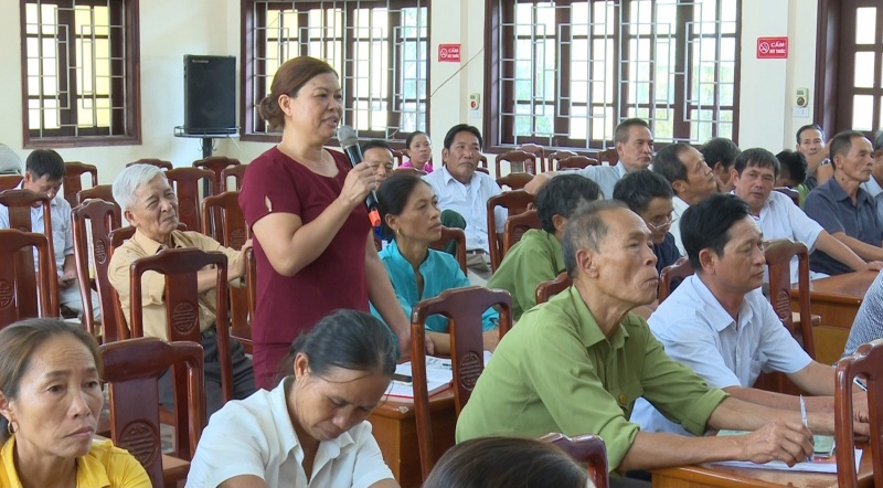 cu tri kien nghi nhieu van de lien quan den doi song dan sinh