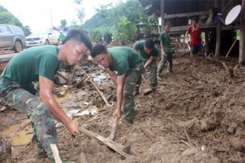 Bộ đội vì dân, không quản hiểm nguy