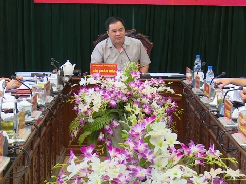 Phiên họp thứ 14 - Thường trực HĐND tỉnh khóa XIII