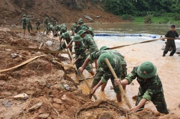 Quân đội - lực lượng nòng cốt trong ứng phó sự cố, thiên tai và cứu hộ, cứu nạn