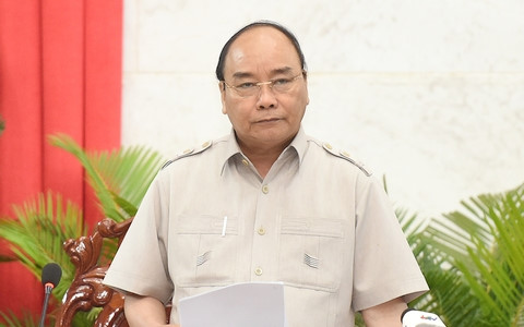 thu tuong nguyen xuan phuc lam viec voi lanh dao tinh hau giang