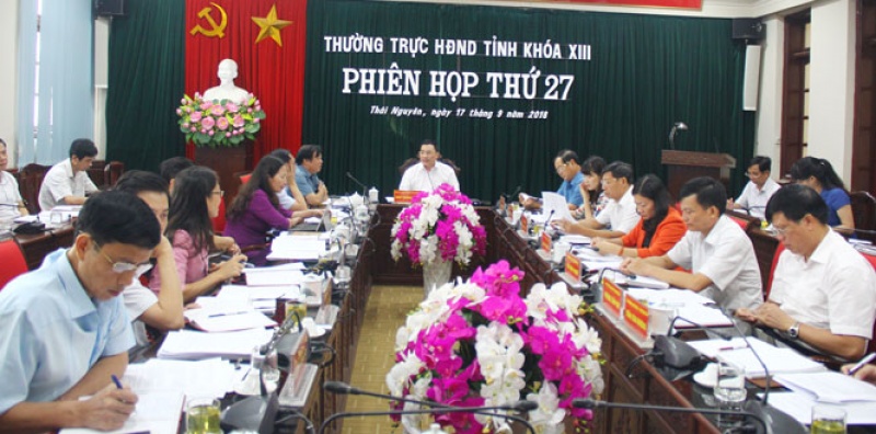 Thường trực HĐND tỉnh: Cho ý kiến một số nội dung quan trọng thuong truc hdnd tinh cho y kien mot so noi dung quan trong