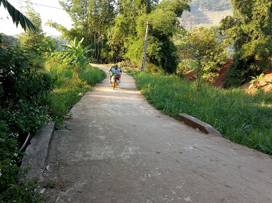 vung nong thon muong chum xanh sach dep the nay day