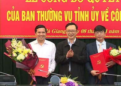 Nhân sự mới Nghệ An, Hà Giang, TPHCM, Điện Biên, Hậu Giang