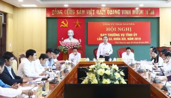 Hội nghị Ban Thường vụ Tỉnh ủy Thái Nguyên lần thứ 53, khóa XIX