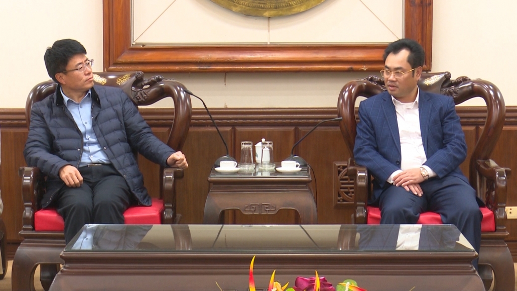 Lãnh đạo tỉnh làm việc với doanh nghiệp Hàn Quốc Lãnh đạo tỉnh làm việc với doanh nghiệp Hàn Quốc