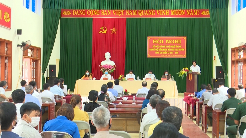 Tiếp xúc giữa cử tri các địa phương với ứng cử viên đại biểu HĐND tỉnh khóa XIV Tiếp xúc giữa cử tri các địa phương với ứng cử viên đại biểu HĐND tỉnh khóa XIV