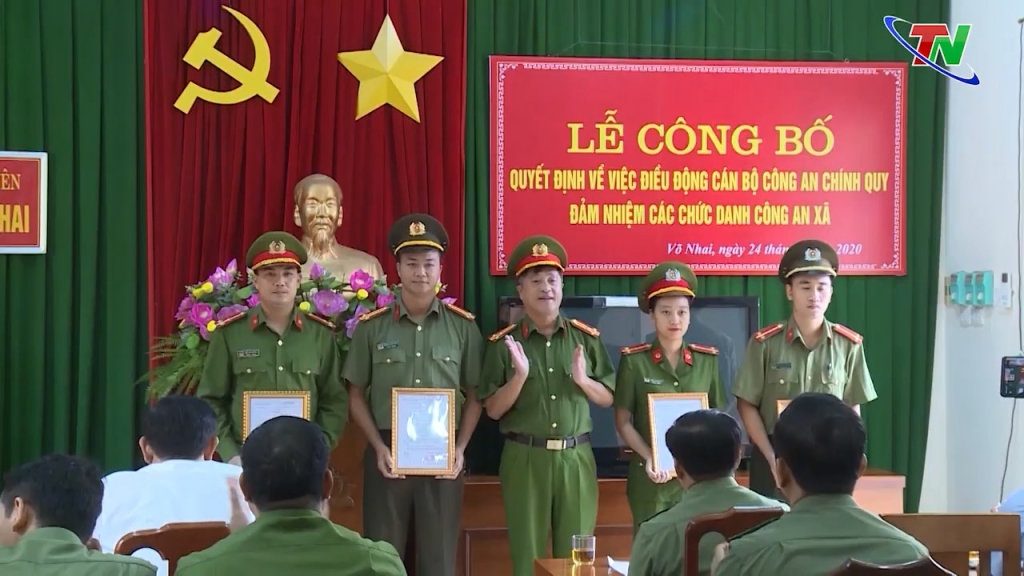 undefined Thái Nguyên: Hoàn thành việc bố trí Công an chính quy về xã