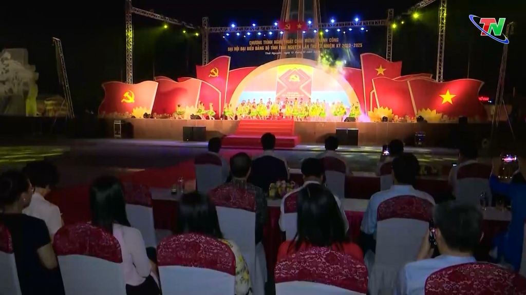 Chương trình nghệ thuật chào mừng thành công Đại hội đại biểu Đảng bộ tỉnh Thái Nguyên lần thứ XX, nhiệm kỳ 2020-2025 Chương trình nghệ thuật chào mừng thành công Đại hội đại biểu Đảng bộ tỉnh Thái Nguyên lần thứ XX, nhiệm kỳ 2020-2025