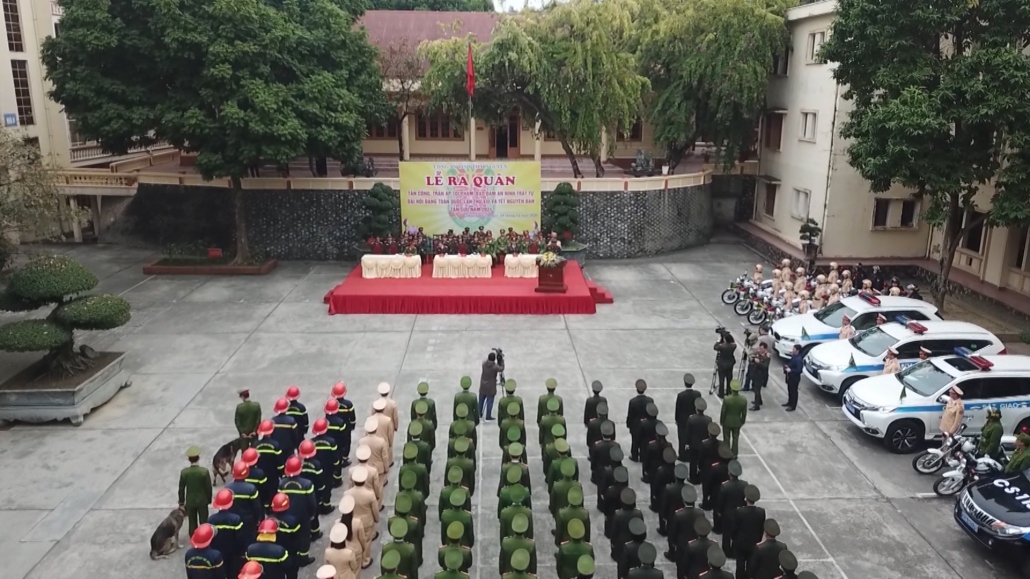 Ra quân đợt cao điểm tấn công, trấn áp tội phạm Ra quân đợt cao điểm tấn công, trấn áp tội phạm