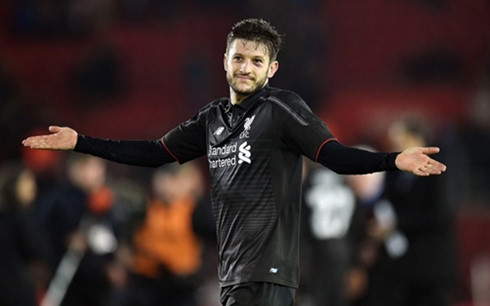 liverpool sap trong thuong cho adam lallana