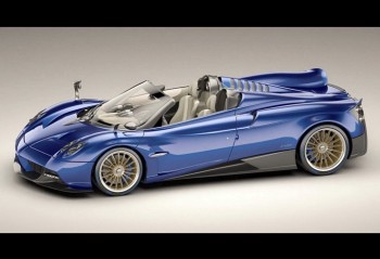 Chiêm ngưỡng vẻ đẹp của siêu xe mui trần Pagani Huayra Roadster