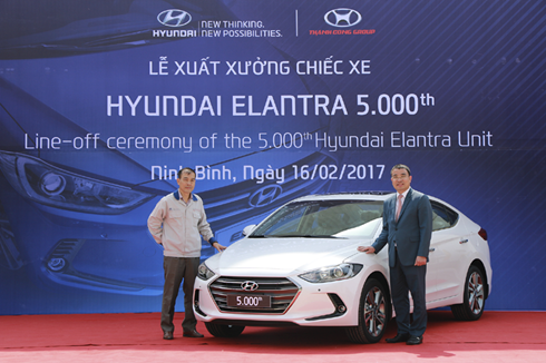 hyundai thanh cong xuat xuong chiec elantra thu 5000