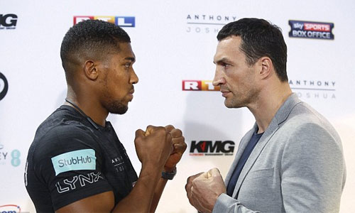 Klitschko tự nhận nằm cửa dưới trong trận đấu với Joshua