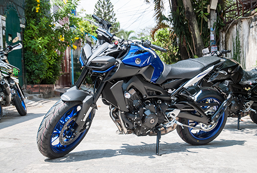 yamaha mt 09 2017 doi thu kawasaki z900 tai viet nam